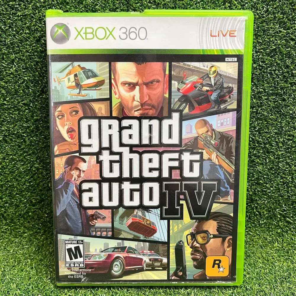 Grand Theft Auto IV (Xbox 360) Complete